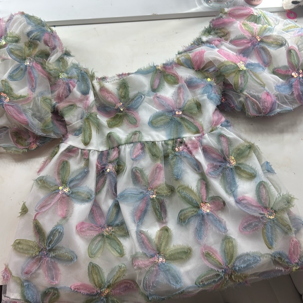 Flowy Flower Top